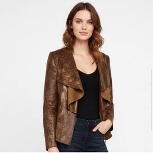 ZARA SNAKESKIN PYTHON JACKET
CARDIGAN BLAZER FAUX SUEDE VEGAN
OPEN FRONT